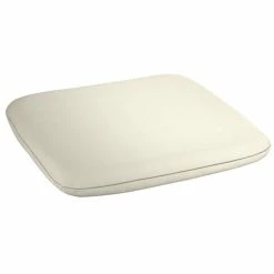 LT&S Alloy Series Lancaster Table & Seating Alloy Series Black Stackable Metal Indoor / Outdoor Industrial Cafe Counter Height Stool With Tan Fabric Magnetic Cushion -Lancaster Table & Seating Shop 2391374