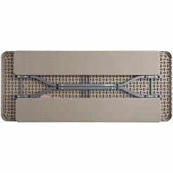 Lancaster Table & Seating 30" X 71" Rectangular Brown Faux Wood Folding Picnic Table With Attached Benches 7 Lancaster Table & Seating 30" X 71" Rectangular Brown Faux Wood Folding Picnic Table With Attached Benches -Lancaster Table & Seating Shop 2394373