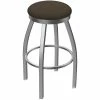 Holland Bar Stool Swivel Stainless Steel Outdoor Bar Stool With Breeze Farro Seat