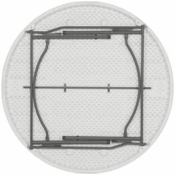 Lifetime Round Folding Table, 60" Plastic, White Granite - 4/Pack 7 Lifetime Round Folding Table, 60" Plastic, White Granite - 4/Pack -Lancaster Table & Seating Shop 800091