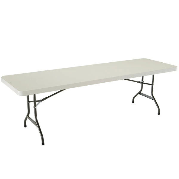 Lifetime Folding Table, 30" X 96" Plastic, Almond - 2984 1 Lifetime Folding Table, 30" X 96" Plastic, Almond - 2984